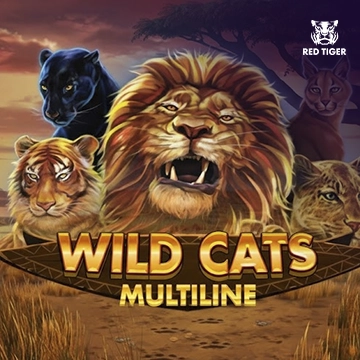 Redtiger : Wild Cats Multiline - HEROBET168
